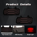 Axyaa Honda CRV CR-V LED Rear Bumper Reflector Lights 2015 2016 Dynamic Signal
