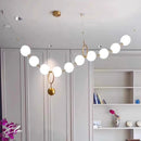 Axyaa Modern LED Ceiling Chandelier for Bedroom and Dining Room Lighting
