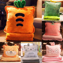 Axyaa Cute Office Nap Pillow God Warm Hands Cover Sleep Cushion