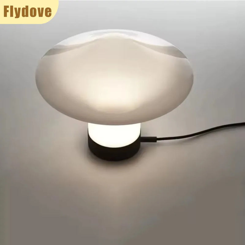 Axyaa Nordic Modern Mushroom Desk Lamp for Bedroom and Hotel LED Lighting Fixtures
