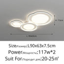 Axyaa Nordic LED Ceiling Lamp 2025 Ultra-Thin Modern Luxury for Living Room Bedroom Kids
