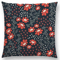 Axyaa Botanical Floral & Butterfly Cushion Cover - Home Decor Sofa Pillow Case