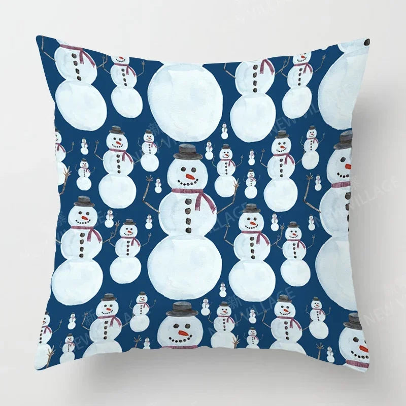 Axyaa Christmas Series Pillowcases for Festive Home Decor 40x40 50x50 60x60