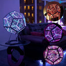 Axyaa Infinity Mirror Art Light Night Lamp Dodecahedron Decoration Starry Sky Light