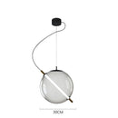 Axyaa Smoke Grey Glass Chandeliers: Modern Nordic LED Pendant Lights for Home Studio & Restaurant