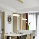 Axyaa Modern LED Chandelier for Living Room, Bedroom, Study, Dinning Table - Villa Hotel Lighting