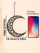 Wooden Ramadan Hanging Ornaments Set Eid Mubarak Lantern Decor Axyaa.