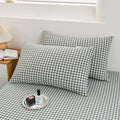Axyaa Solid Color Washed Cotton Pillowcase Set • Single • 48x74cm