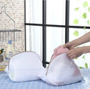 Axyaa Mesh Shoe & Underwear Wash Bag with Zip for Washing Machines and Travel Storage