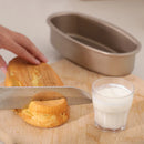Axyaa Carbon Steel Oval Baking Mold for Cheesecakes, Bread Loaves, Kitchen Accessories