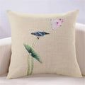 Lotus Cushion Cover by Axyaa: Stylish Home Decor Pillowcase for Living Room, Car, and More