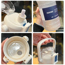 Axyaa 1500/2000ml Tritan Water Bottle with Time Marker, Leak-Proof, BPA-Free Gradient Color