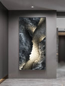 Axyaa Mountain Crystal Porcelain LED Wall Lamp for Home Decor