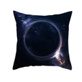 Axyaa Black Hole Polyester Pillowcase - Home Decor Cushion Cover for Sofa, 45X45CM