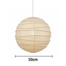 Axyaa Rice Paper Wabi Sabi Pendant Lamp, Ceiling Hanging Light for Kitchen, Living, Dining Room