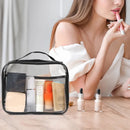 Axyaa Transparent Mesh Zipper Makeup Storage Bag, Waterproof & Portable Block Toy Packag