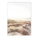 Axyaa Coastal Bridge Canvas Print Nordic Wall Art Poster for Living Room