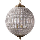 Axyaa Spherical Crystal Pendant Chandelier for Living Room and Bedroom