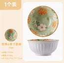 Axyaa Ceramic Soup Bowl. Large Tableware for Noodles & Soup. Stylish Instant Noodle Bowl.
