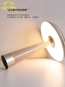 Axyaa Solid Wood Ceil Table Lamp Touch Switch LED Modern Lighting, Minimalist Design