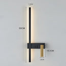 Axyaa Minimalist LED Wall Lamp Modern Living Room Decor Adjustable Spot Light