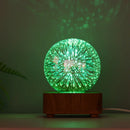 Axyaa 3D Fireworks Christmas Projector Lamp: Bedroom, Study, Art Decor Lighting
