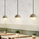 Axyaa Retro Green Bud Droplight for Luxury Bedroom and Bar Counter