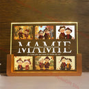 Axyaa Custom 3D Acrylic Lamp with Photo Text Night Light Gift