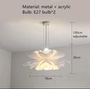 Axyaa Petal LED Chandelier for Restaurant, Bar, Coffee Shop, Living Room, Bedroom