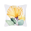Axyaa Modern Flowers Printed Cushion Cover 45x45cm - Nordic Spring Farmhouse Decor