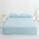 Axyaa Cooling Fiber Fitted Sheet for Single Bed, Summer Cool Mattress Cover