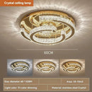 Axyaa Modern Gold Ceiling Crystal Light for Home Living Room, Bedroom, Dining, Kitchen