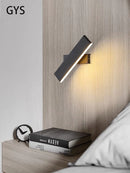 Axya Rotatable LED Wall Lamp for Bedroom, Living Room & Decor