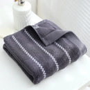 Axyaa Luxury Soft Embroidered Beach Towel - Super Absorbent and Quick Dry