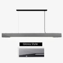 Axyaa Modern Luxury Linear Chandelier for Dining Room Office Bar Table