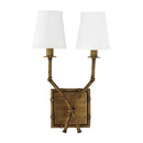 Axya Nordic Bamboo Double Head Wall Lamp