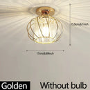 Axyaa Crystal Luxury Ceiling Light for Kitchen & Dining Room, Modern Minimalist Design