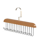 Axyaa Solid Wood Clothes Hanger Organizer for Women's Closet