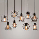 Axyaa Industrial Iron Pendant Light for Dining Room & Kitchen