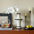 Axyaa Ceramic Vase: Modern Light Luxury Art Desktop Decoration Ornament