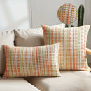 Axyaa Boho Style Textured Jacquard Cushion Cover, 45x45cm