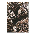 Nordic Forest House Canvas Wall Art by Axyaa - Winter Snow Fox Owl Deer Print