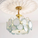Axyaa Luxe Glass Pendant Light for Master Bedroom & Living Room