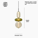 Axyaa Modern Designer Glass Chandelier for Living & Dining Decor