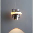 Axyaa LED Black Pendant Light for Bedroom Home Decor Chandelier Living Room Lighting