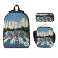 Axyaa Kids' Fantastic Four 2025 School Bag and Lunch Box Set