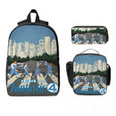 Axyaa Kids' Fantastic Four 2025 School Bag and Lunch Box Set