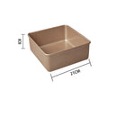 Axyaa Non-Stick Golden Baking Tray for Bread Loaf Pan & Cake Mould