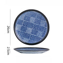 Axyaa Retro Ceramic Steak & Sushi Plate for Molecular Cuisine Tableware