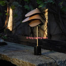 Axyaa Zen Wabi Sabi Bedhead Desk Lamp - Retro Light Luxury, Creative & Simple Design